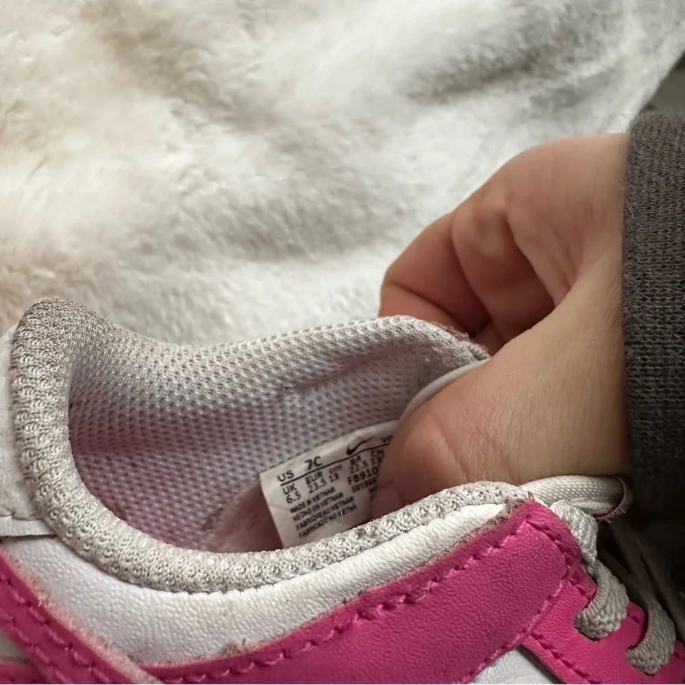 Nike Dunk Low Fuscia Toddler Size 7C